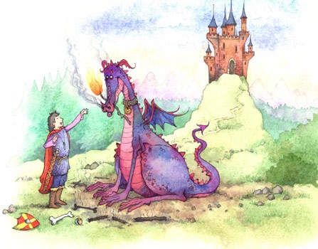 Fairy tale dragon