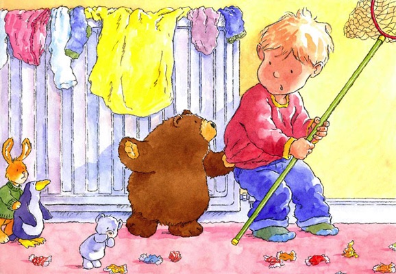 Child with teddy