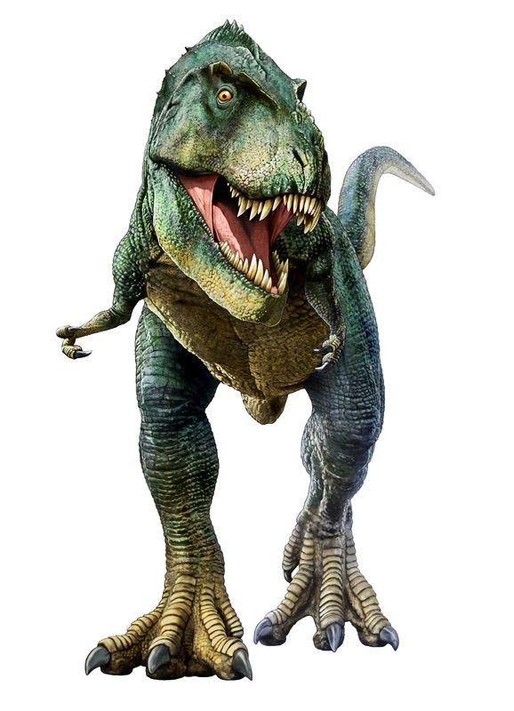 Digital t-rex illustration