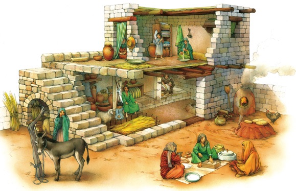 Cutaway Biblical home